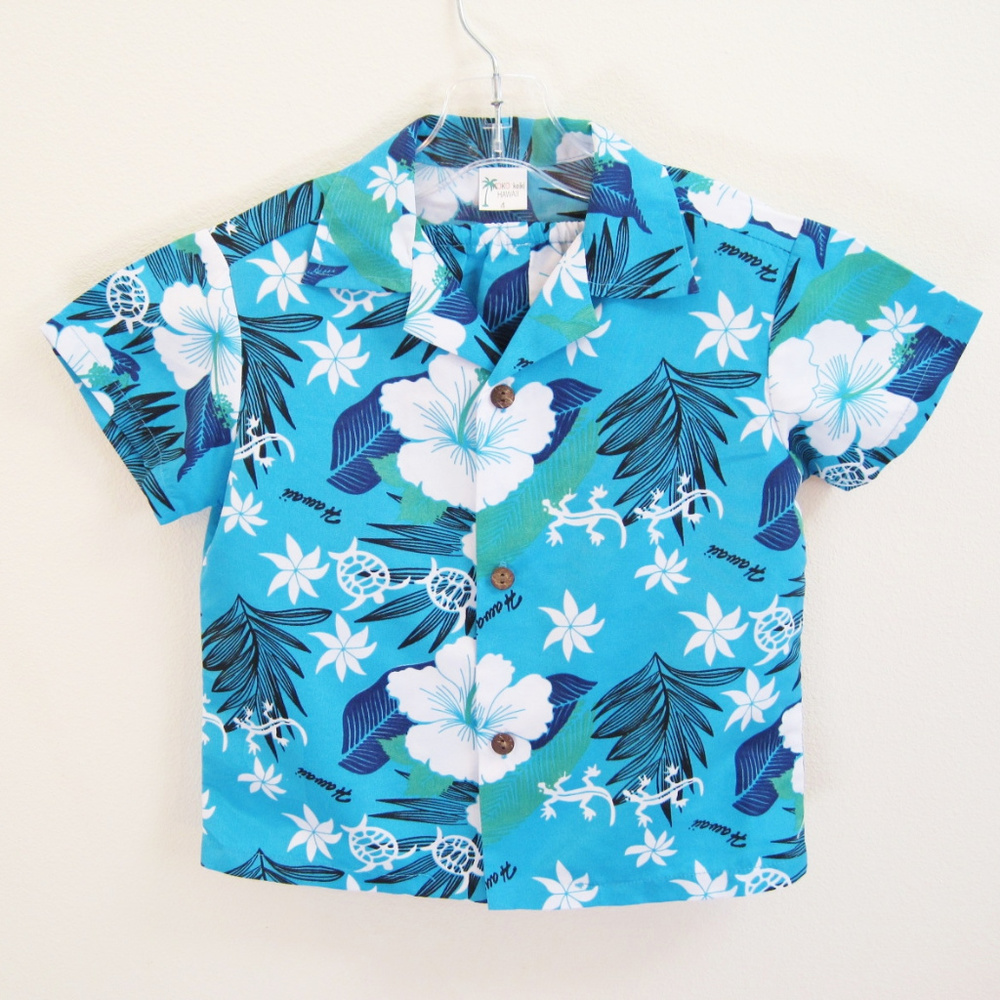 Koko Keiki Hawaii-Kids Set-Shirt-Shorts-Child Sz 4